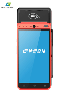 5.5インチのの高さの速度プリンター アンドロイド スマートなPOS末端サポート4G Wifi